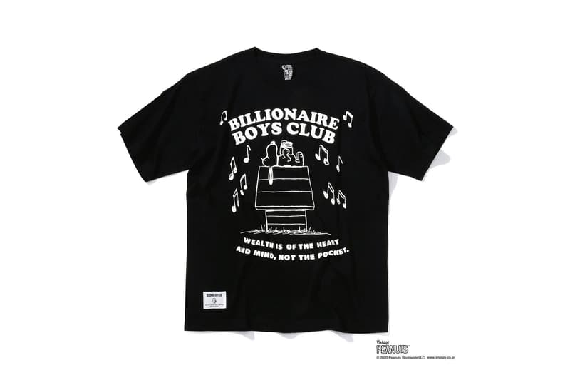 Billionaire Boys Club x PEANUTS のコラボカプセルコレクションが発売される BILLIONAIRE BOYS CLUB x PEANUT releases capsule collection 