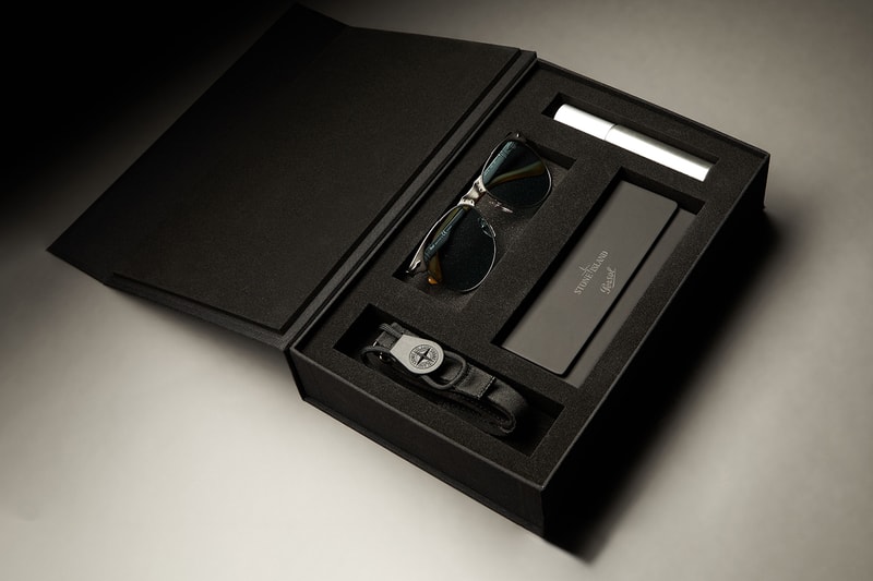 ストーンアイランドが同郷の老舗アイウェアブランドペルソールとのサングラスをリリース stone island Persol collab sunglasses release 