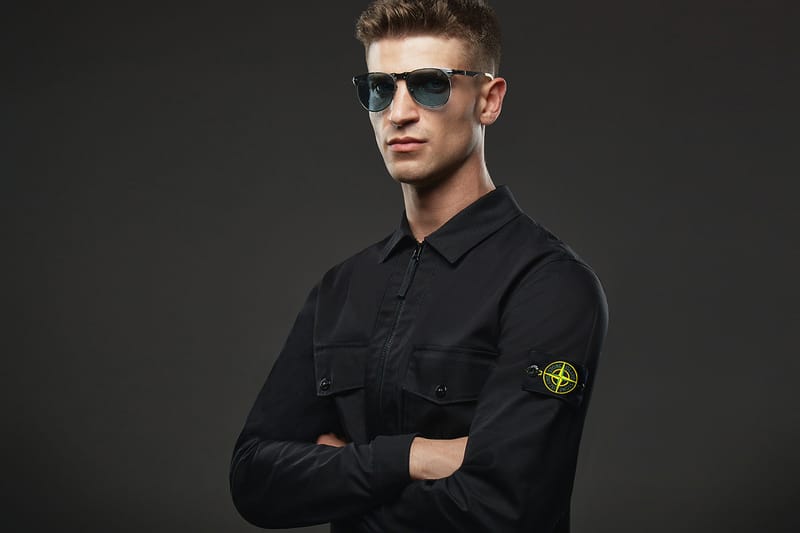 Stone Island が同郷の老舗アイウェアブランド Persol とのサングラスをリリース