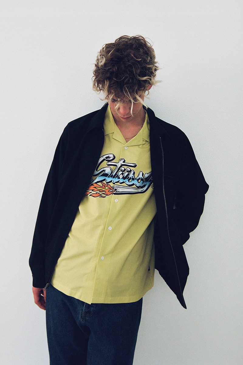 ステューシー 2020年秋コレクション Stussy Fall 2020 Lookbook menswear streetwear collection jackets shirts t shirts graphics sweaters knitwear pants trousers