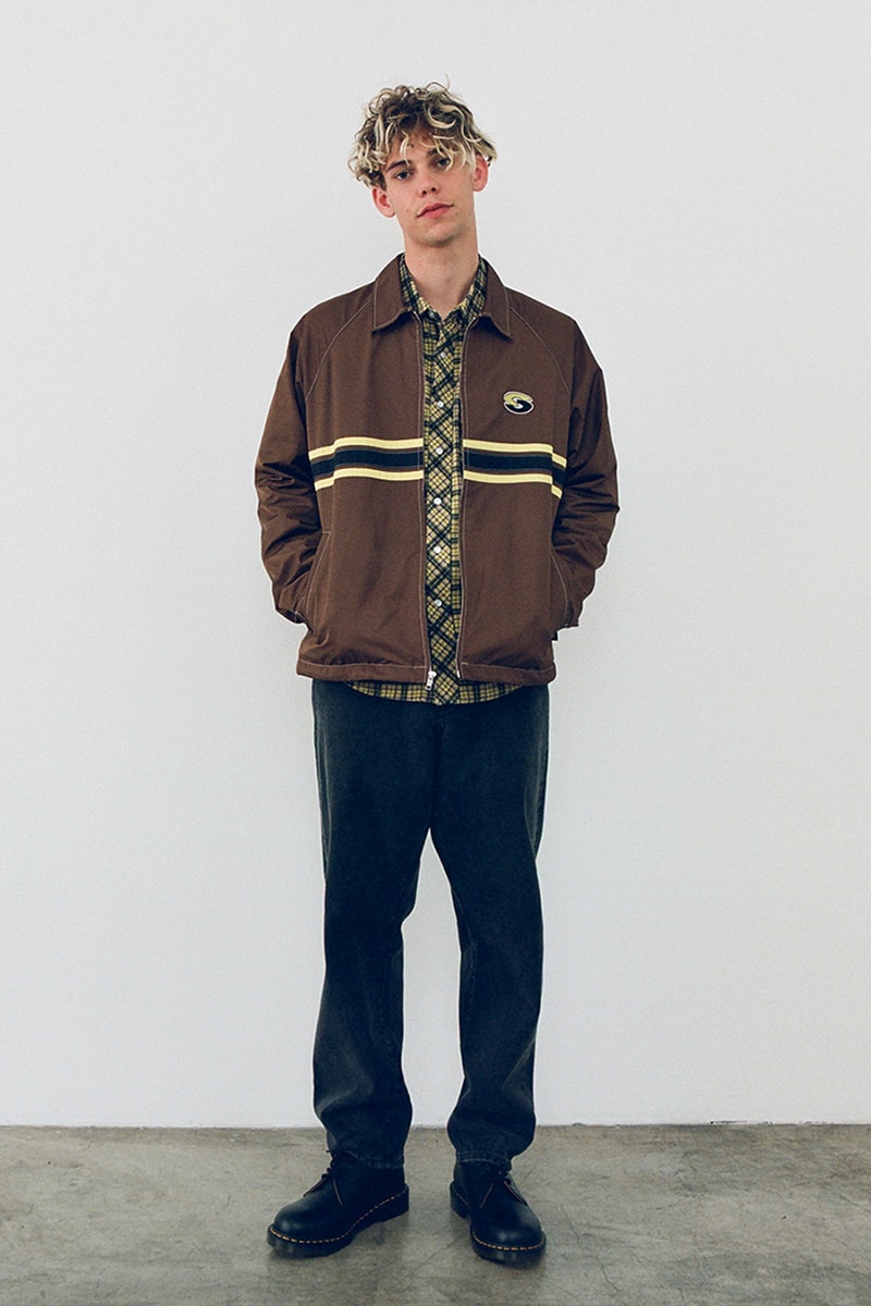ステューシー 2020年秋コレクション Stussy Fall 2020 Lookbook menswear streetwear collection jackets shirts t shirts graphics sweaters knitwear pants trousers