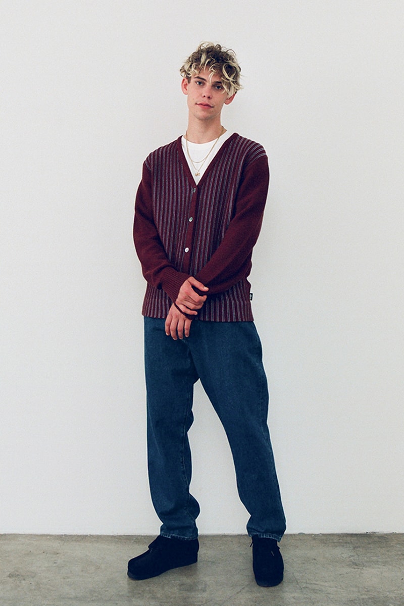 ステューシー 2020年秋コレクション Stussy Fall 2020 Lookbook menswear streetwear collection jackets shirts t shirts graphics sweaters knitwear pants trousers