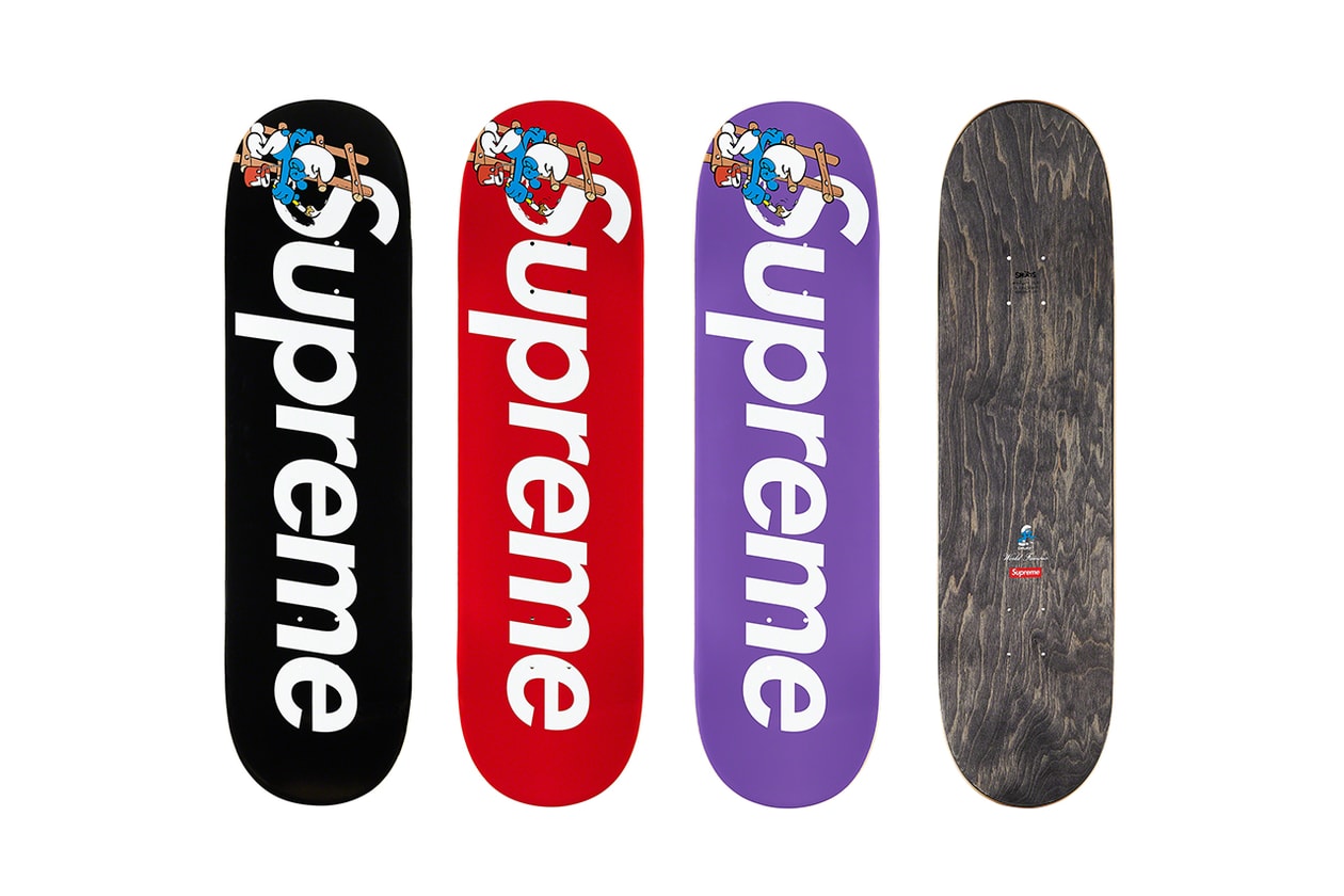 シュプリームx 『スマーフ』のコラボコレクションが遂に発売