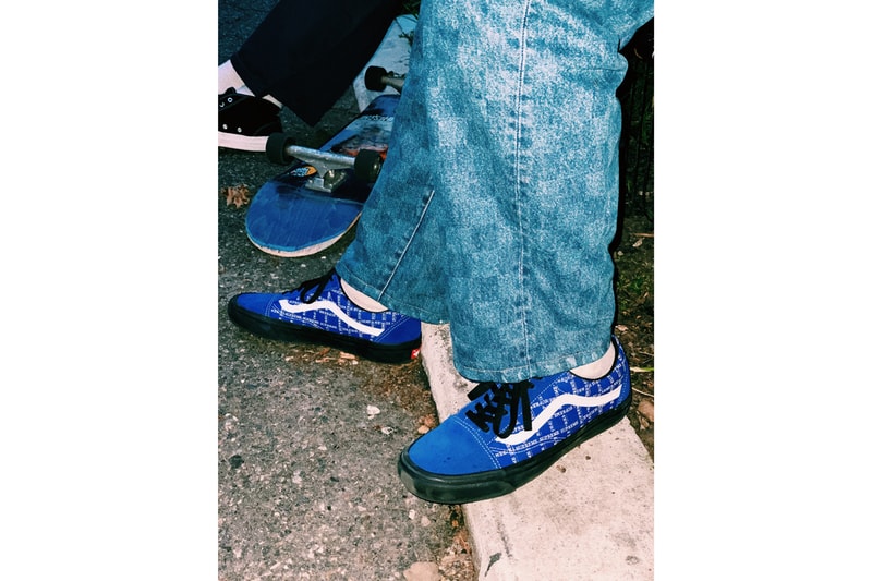 シュプリーム x ヴァンズの最新コラボスニーカー2型が発売 supreme new york vans half cab old skool pro