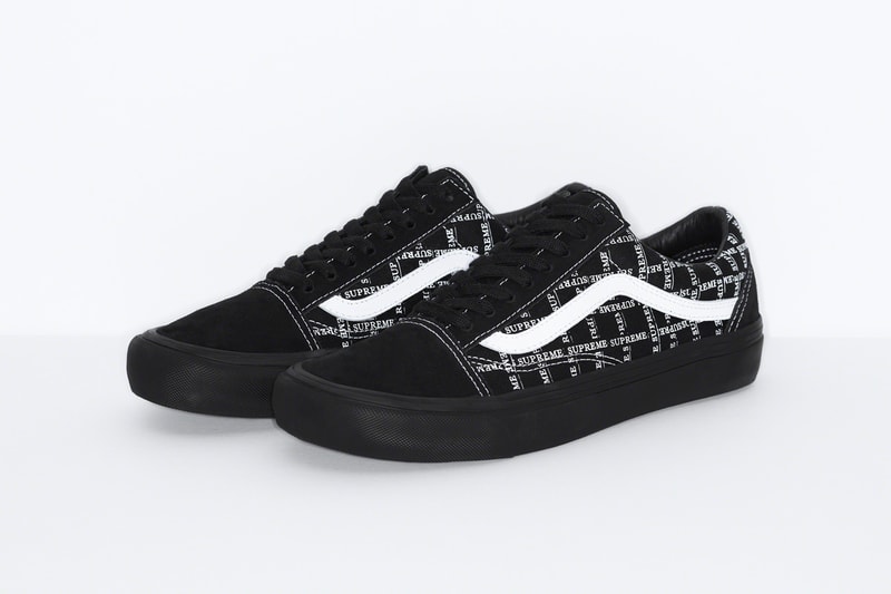 シュプリーム x ヴァンズの最新コラボスニーカー2型が発売 supreme new york vans half cab old skool pro