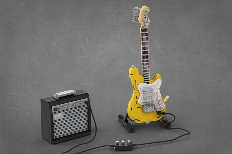 ストラトキャスター フェンダー  Fender STRATOCASTER が商品化 lego レゴ 2020 LEGO IDEAS Fender Stratocaster Winner TOMOELL