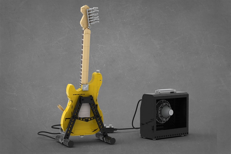ストラトキャスター フェンダー  Fender STRATOCASTER が商品化 lego レゴ 2020 LEGO IDEAS Fender Stratocaster Winner TOMOELL