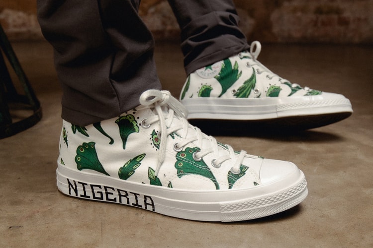 Converse がサッカーナイジェリア代表をテーマにしたカスタマイズ可能な Chuck 70 を発表