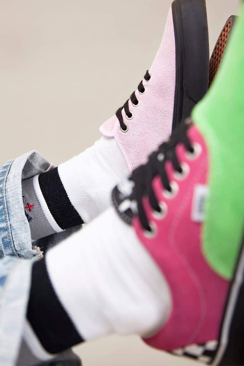 ノア x ヴァンズのコラボフットウェア2型が登場 NOAH Vans Authentic OG Era LX 2020 Collaboration Release Info Closer Look Drop Date Sneaker Skateboarding Multicolored Brendon Babenzien Van Doren Rubber Company So Cal