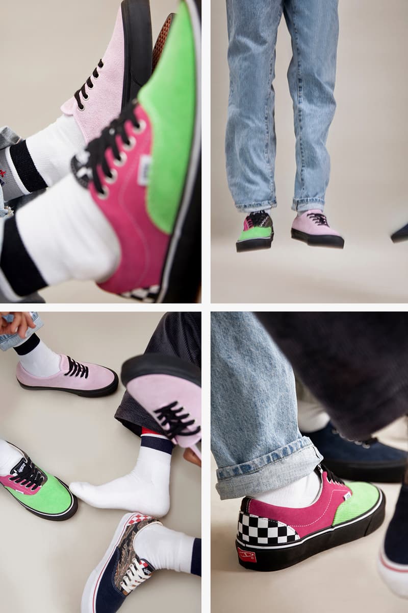 ノア x ヴァンズのコラボフットウェア2型が登場 NOAH Vans Authentic OG Era LX 2020 Collaboration Release Info Closer Look Drop Date Sneaker Skateboarding Multicolored Brendon Babenzien Van Doren Rubber Company So Cal