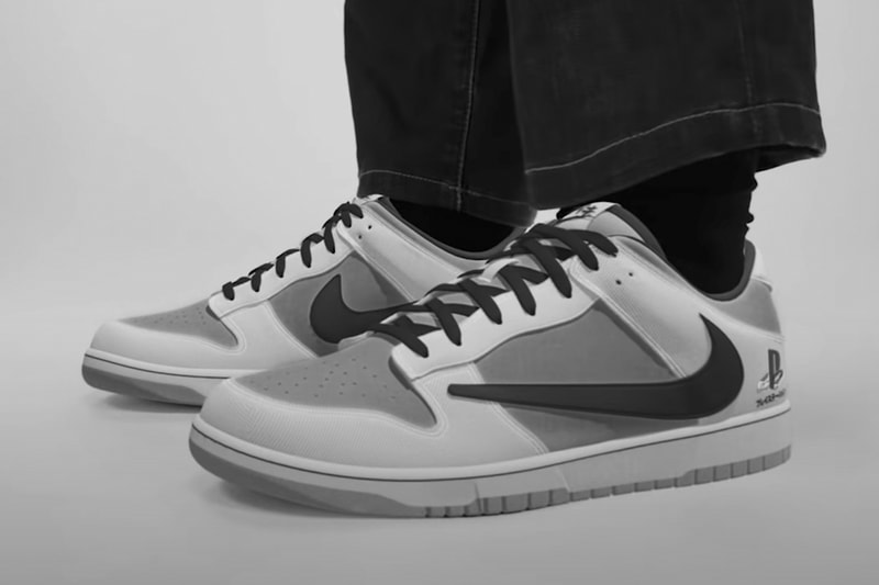 Travis scott nike sony playstation triple collab dunk low info