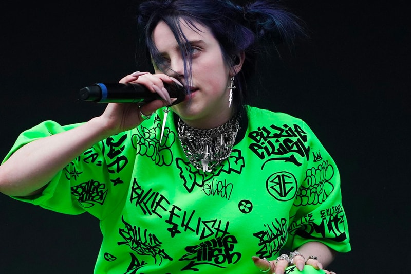 ビリー・アイリッシュが自身のエア モア アップテンポの色味でファンと揉める Debate Overtake Billie Eilish Live Q and A session instagram stories nike air more uptempo artist singer the dress fans