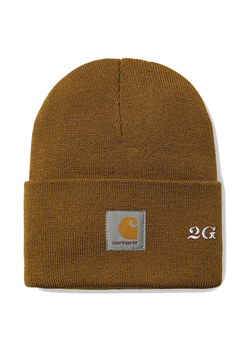 Carhartt WIP と 2G のコラボレーション第2弾が登場