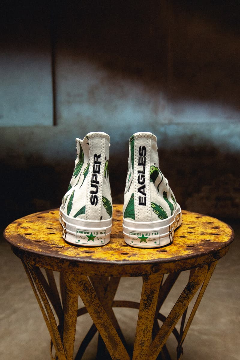 Converse がナイジェリア代表のサッカーチームをテーマにしたカスタマイズ可能な Chuck 70 を発表 converse by you all star high top chuck 70 Nigeria naija 2020 release information