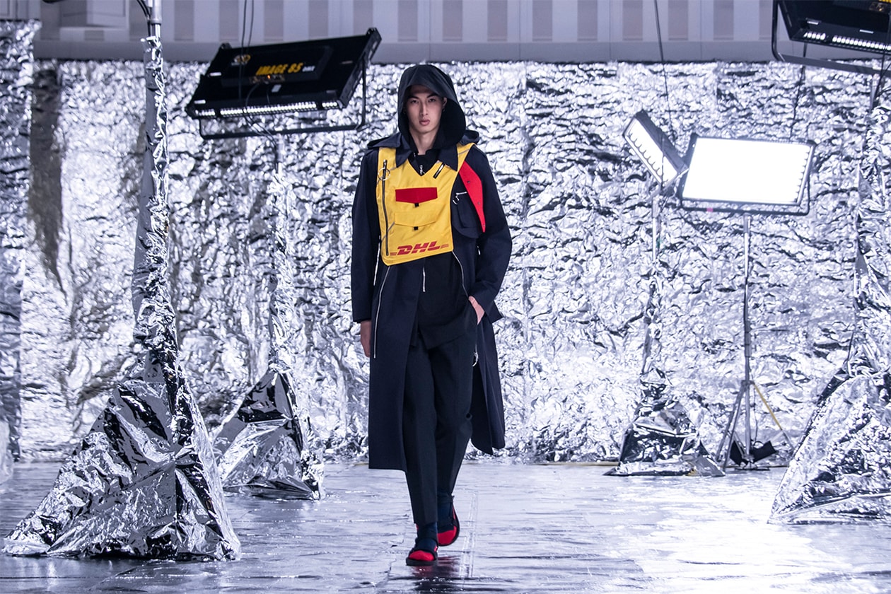 DHL が Rakuten Fashion Week TOKYO で YUKI HASHIMOTO との限定コラボレーションを披露