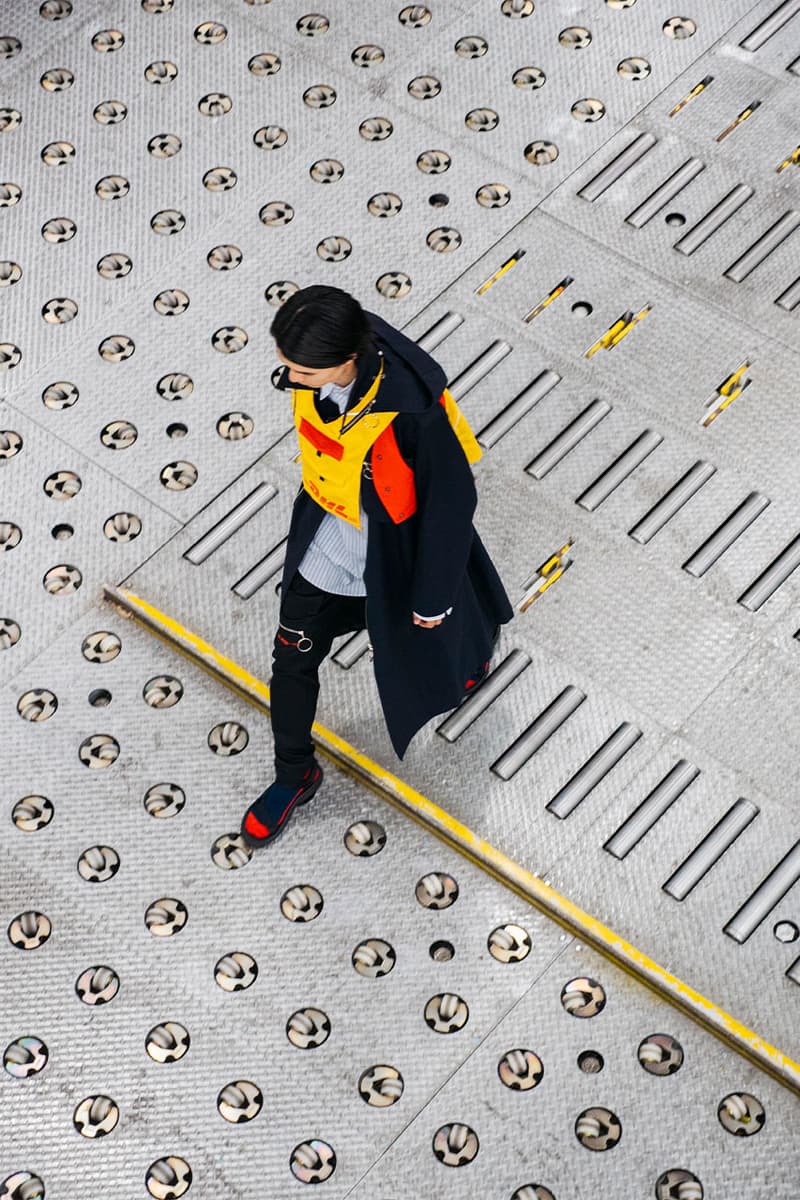 DHL が Rakuten Fashion Week TOKYO で YUKI HASHIMOTO との限定コラボレーションを披露