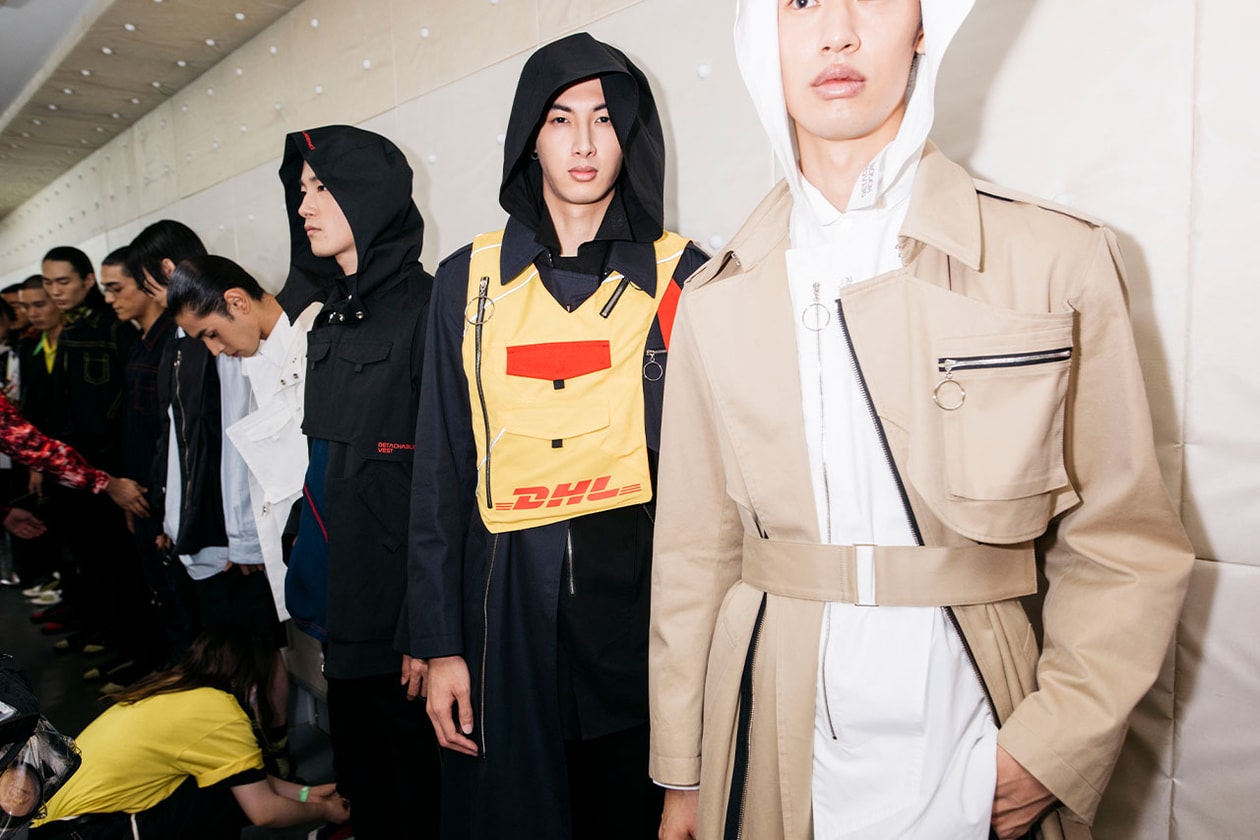 DHL が Rakuten Fashion Week TOKYO で YUKI HASHIMOTO との限定コラボレーションを披露