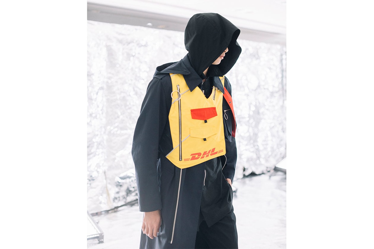 DHL が Rakuten Fashion Week TOKYO で YUKI HASHIMOTO との限定コラボレーションを披露