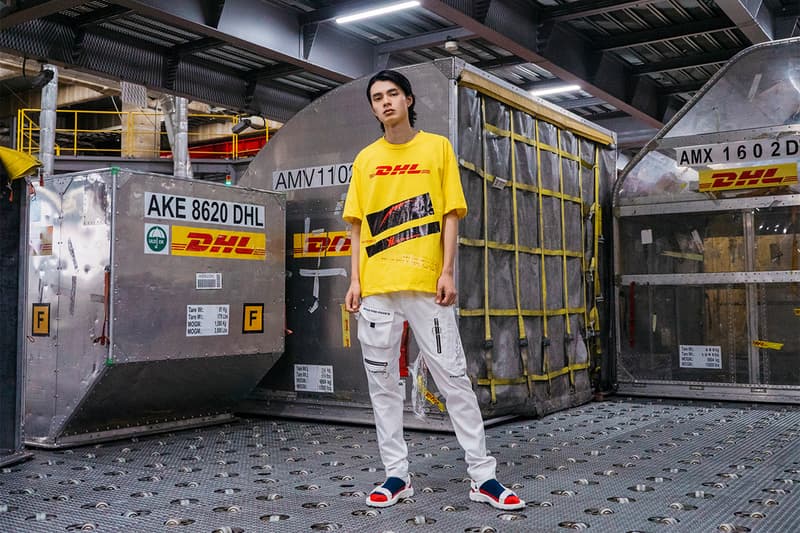 DHL が Rakuten Fashion Week TOKYO で YUKI HASHIMOTO との限定コラボレーションを披露