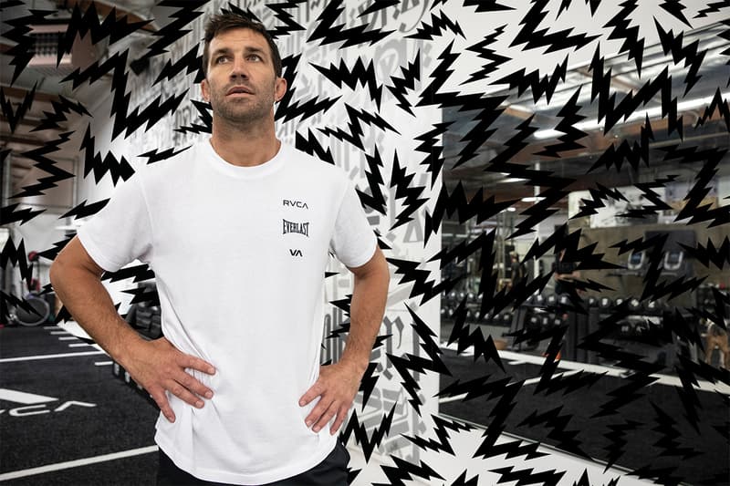 RVCA ルーカ× EVERLAST エバーラスト から両者のネームロゴが施されたコラボコレクションが登場