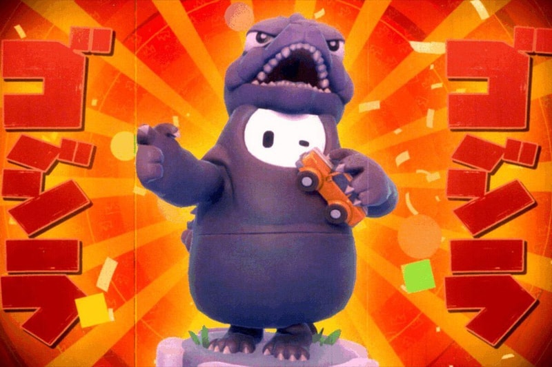 フォールガイズに『ゴジラ』とのコラボスキンが登場 fall guys godzilla skin info