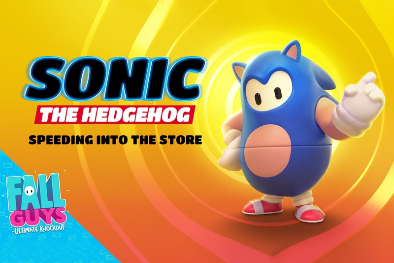 フォールガイズにソニックとのコラボスキンが登場 'Fall Guys' 'Sonic the Hedgehog' Skin