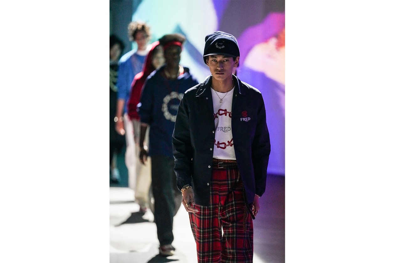 FRED x CLOT が Rakuten Fashion Week TOKYO で最新コラボコレクションを発表