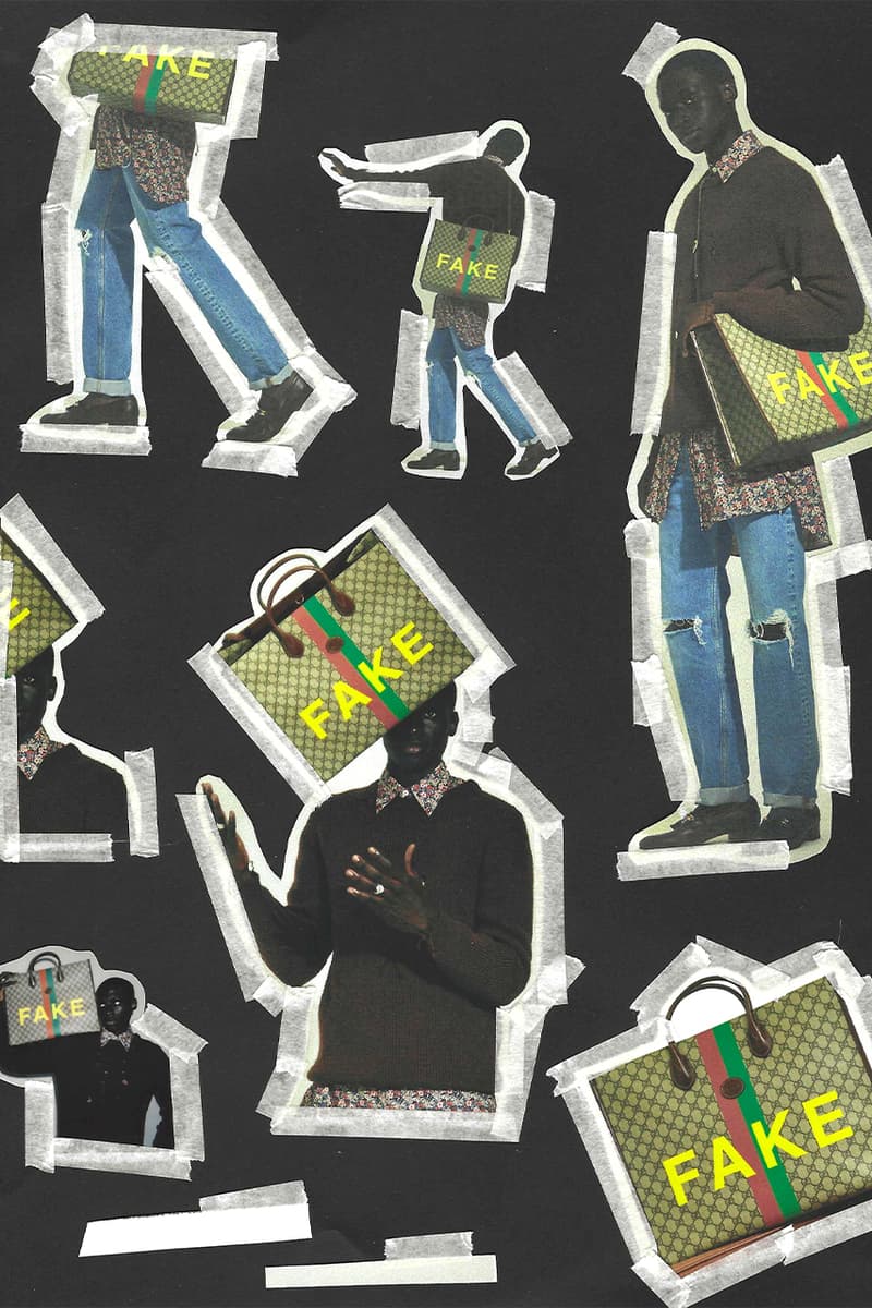 Gucci グッチ が80年代フェイクロゴをあえてサンプリングした“Fake Not”コレクションを発表