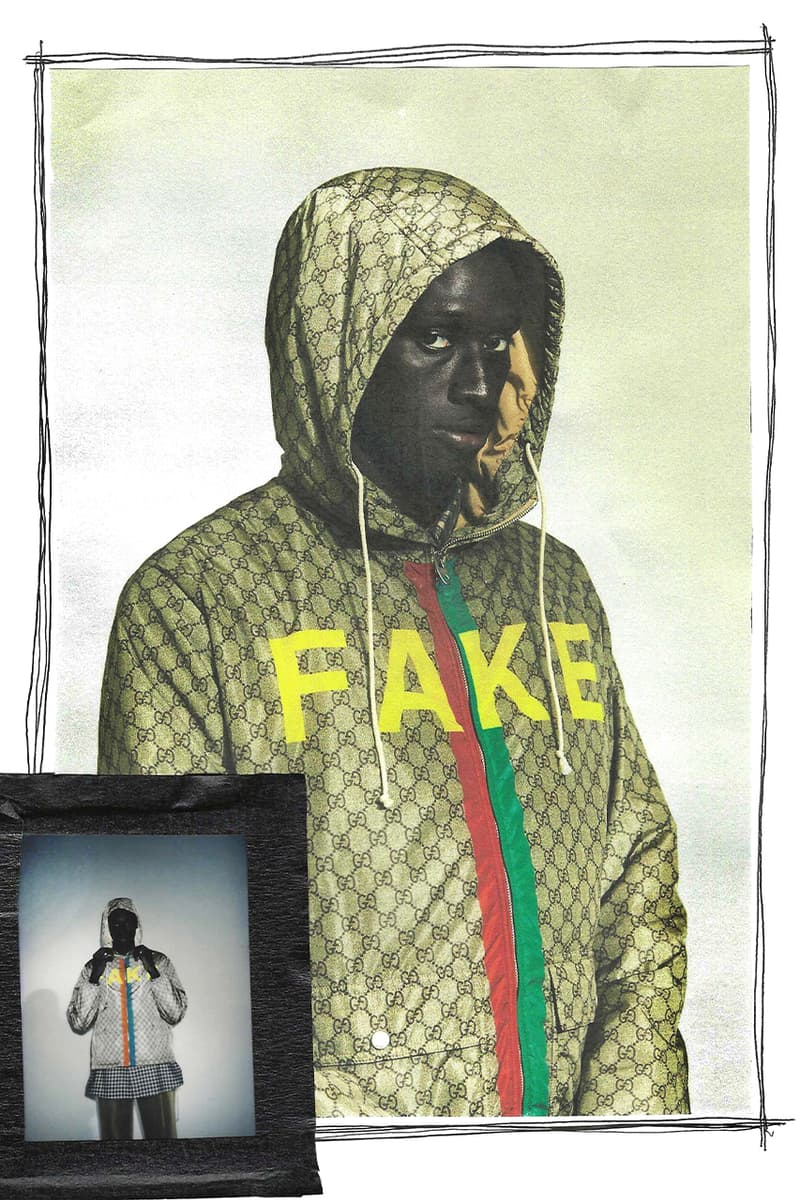 Gucci グッチ が80年代フェイクロゴをあえてサンプリングした“Fake Not”コレクションを発表