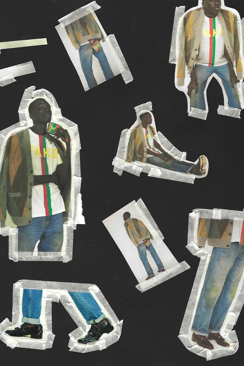 Gucci グッチ が80年代フェイクロゴをあえてサンプリングした“Fake Not”コレクションを発表