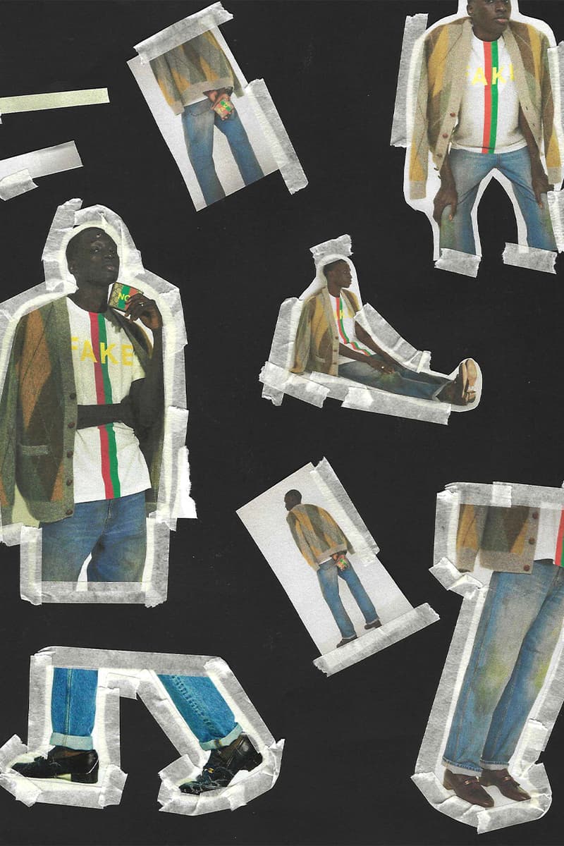 Gucci グッチ が80年代フェイクロゴをあえてサンプリングした“Fake Not”コレクションを発表