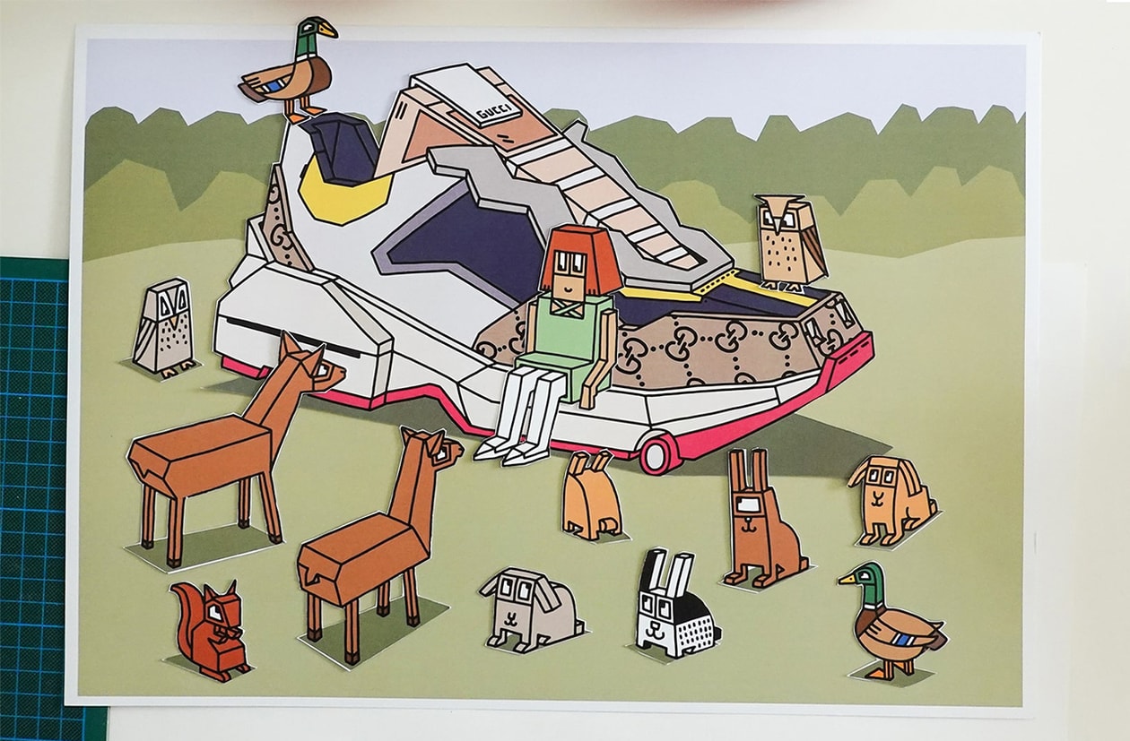 Gucci 公式アプリにデジタルフットウェアを提供する新機能 “Gucci Sneaker Garage” が登場