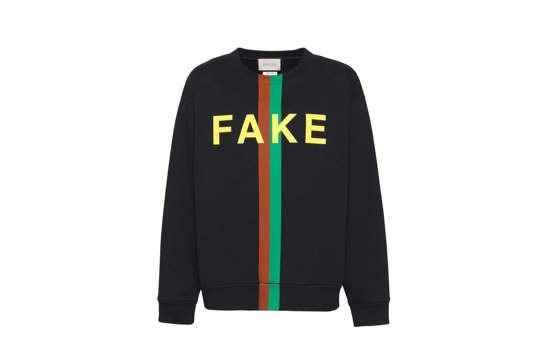 Gucci グッチ が80年代フェイクロゴをあえてサンプリングした“Fake Not”コレクションを発表