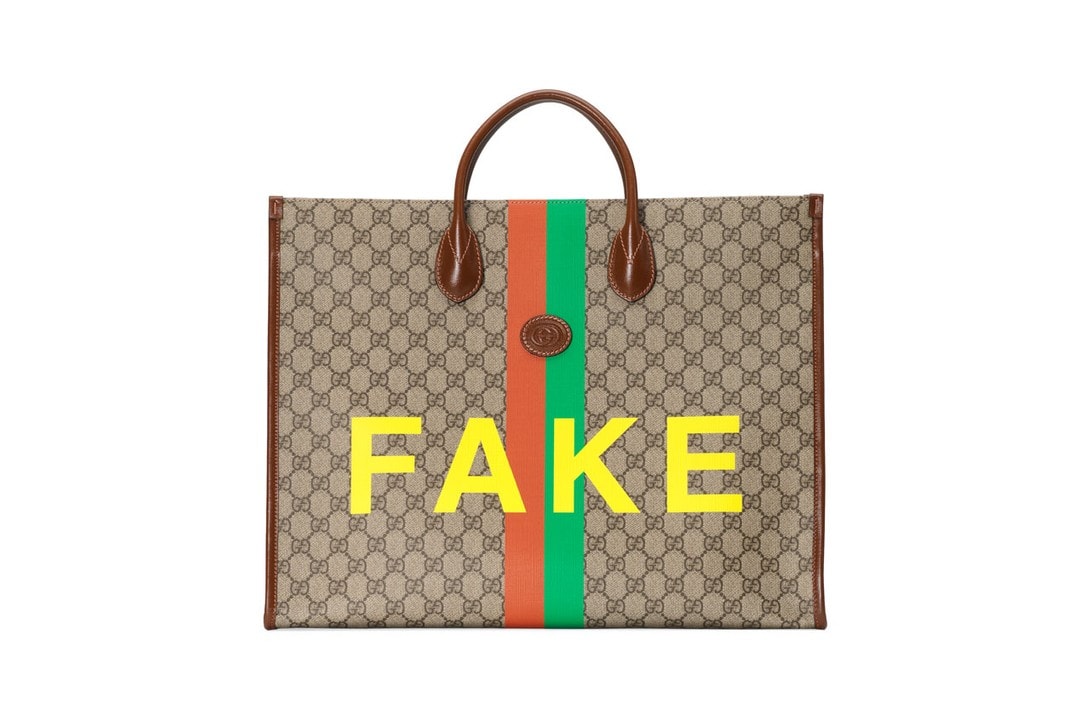 Gucci グッチ が80年代フェイクロゴをあえてサンプリングした“Fake Not”コレクションを発表