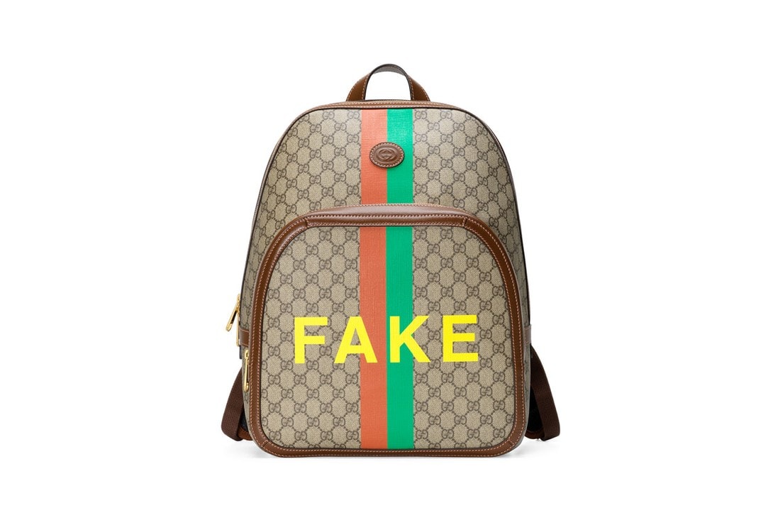 Gucci グッチ が80年代フェイクロゴをあえてサンプリングした“Fake Not”コレクションを発表