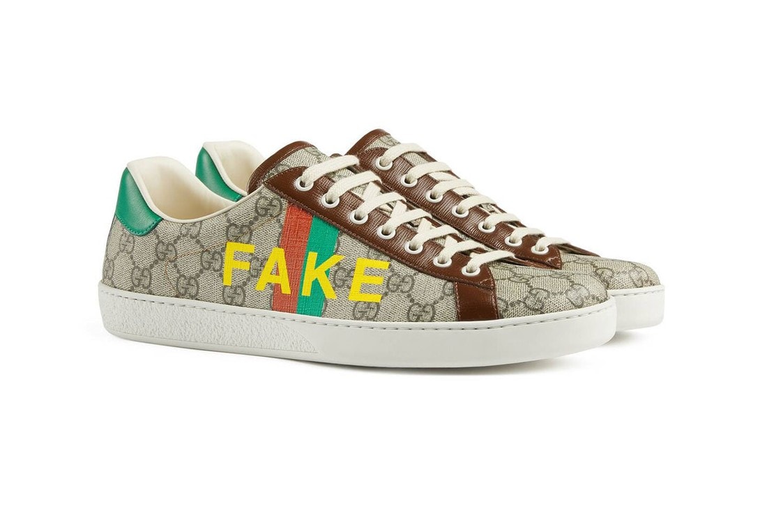 Gucci グッチ が80年代フェイクロゴをあえてサンプリングした“Fake Not”コレクションを発表
