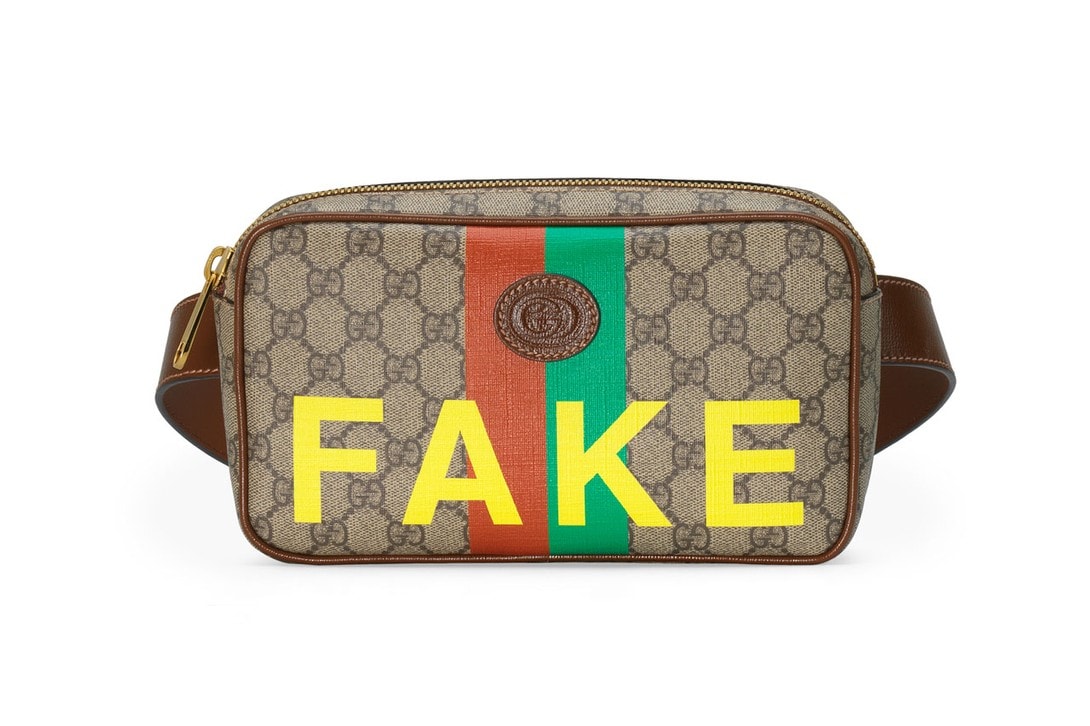 Gucci グッチ が80年代フェイクロゴをあえてサンプリングした“Fake Not”コレクションを発表