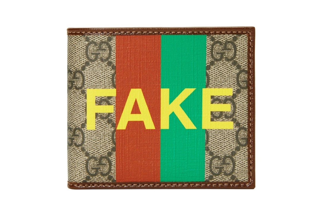 Gucci グッチ が80年代フェイクロゴをあえてサンプリングした“Fake Not”コレクションを発表