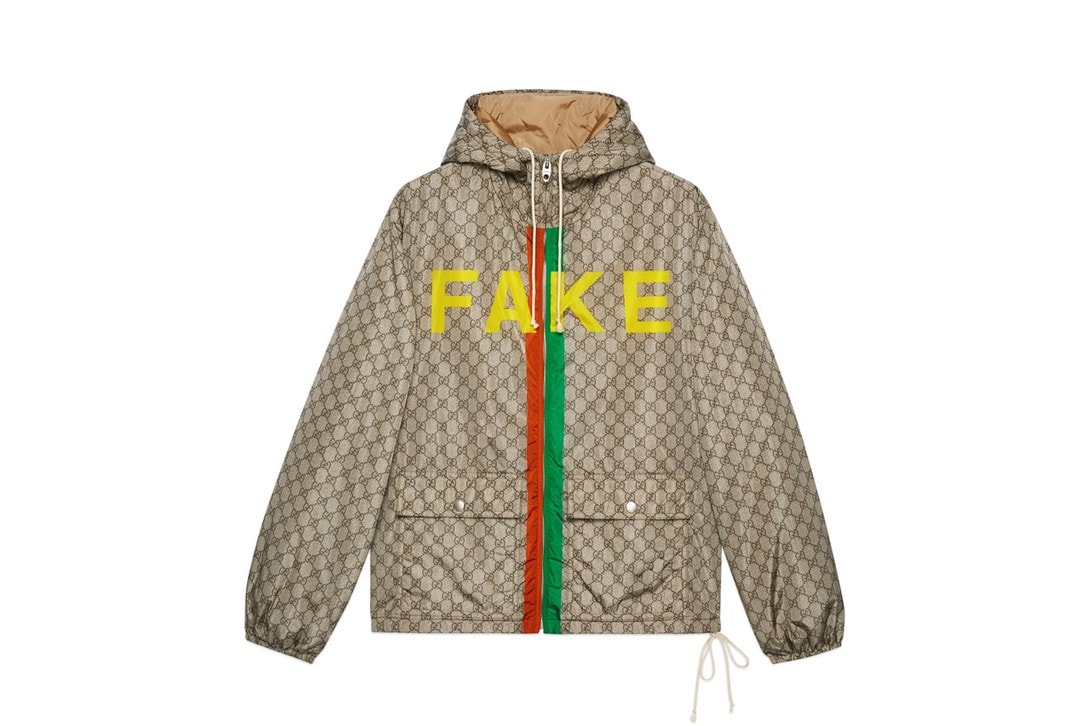 Gucci グッチ が80年代フェイクロゴをあえてサンプリングした“Fake Not”コレクションを発表