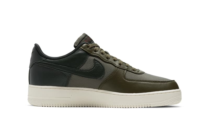 ゴアテックスを使ったナイキエアフォース1 GORE-TEX® 使用の Nike Air Force 1 にさらなる新色が追加 nike sportswear air force 1 low gore tex baroque brown sail seal medium olive deepest green CT2858 200 201 official release date info photos price store list buying guide