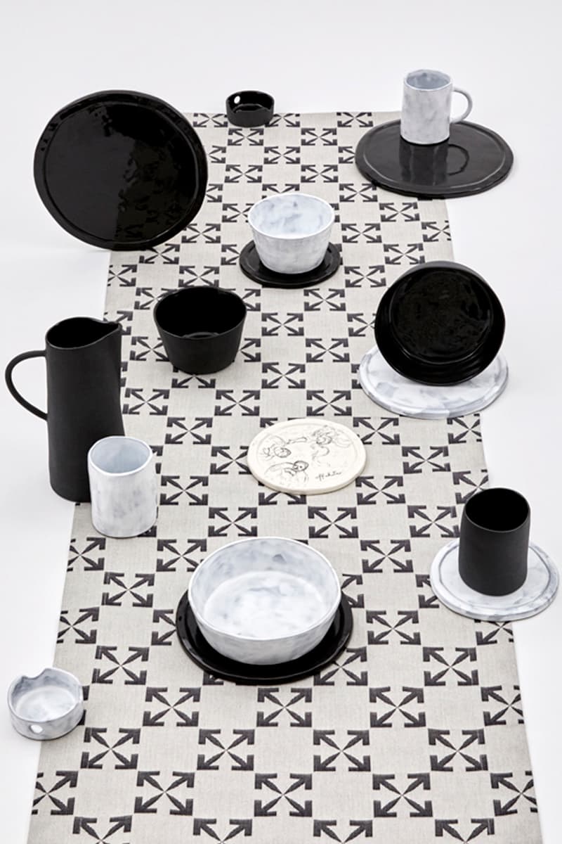 オフホワイトがホームグッズコレクション第2弾を発表 off white home drop collection release info
