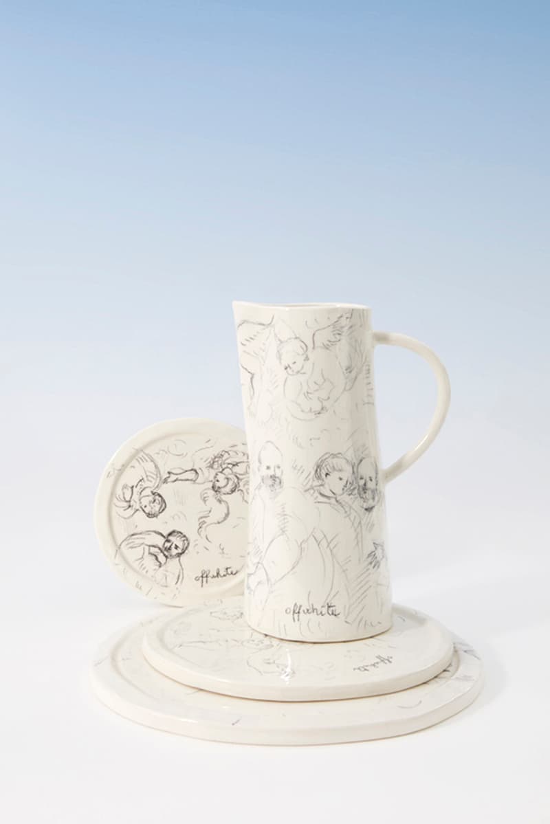 オフホワイトがホームグッズコレクション第2弾を発表 off white home drop collection release info