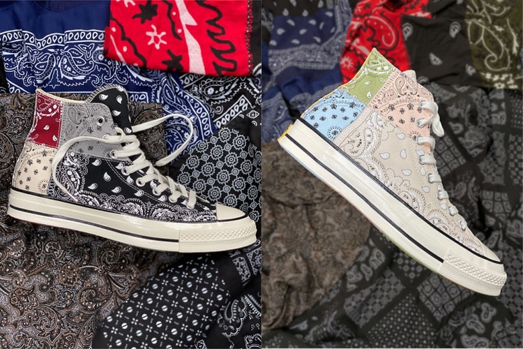 Converse からバンダナ柄の Chuck Taylor All Star ‘70 が登場