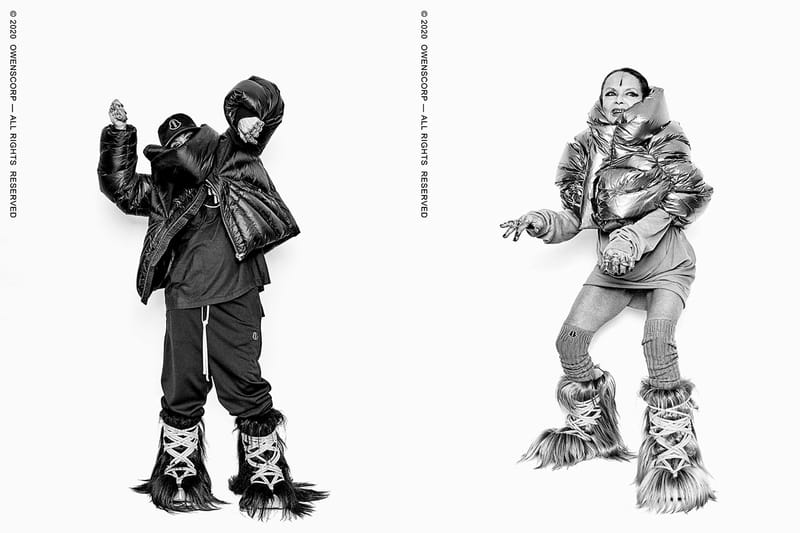 Moncler と Rick Owens のコラボコレクションが発売