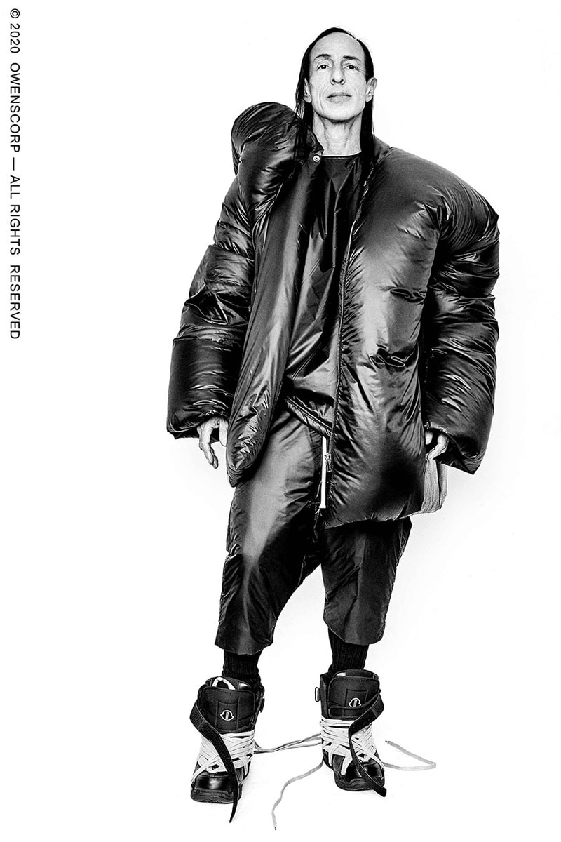 Moncler とRick Owens がコラボコレクションを遂に発売　Moncler and Rick Owens collab released 