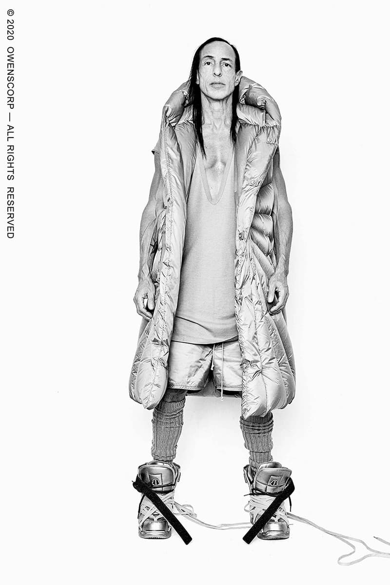 Moncler とRick Owens がコラボコレクションを遂に発売 Moncler and Rick Owens collab released