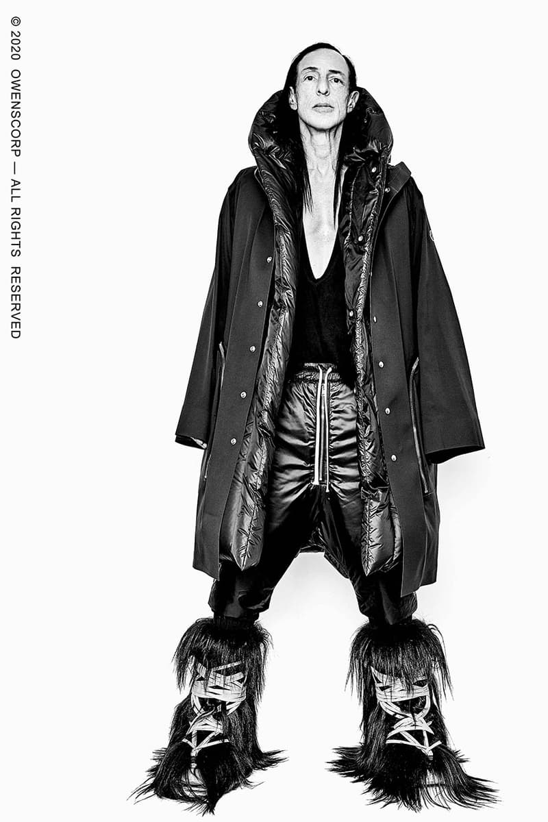 Moncler とRick Owens がコラボコレクションを遂に発売 Moncler and Rick Owens collab released