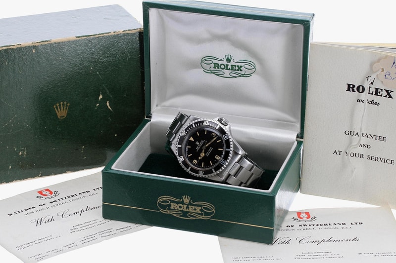 2,900万円以上で落札された幻のロレックス サブマリーナーとは？ 5512 Rolex Submariner Explorer Dial Gardiner Houlgate Rolex Submariner Explorer Dial Auction WWII Bevin Boys History dive watches Rolex Sub 3-6-9 explorer Watches of Switzerland