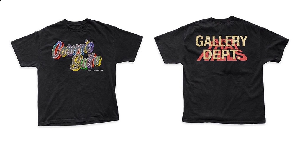 井出靖の新盤を記念したギャラリーデプトとのコラボTシャツがリリース 