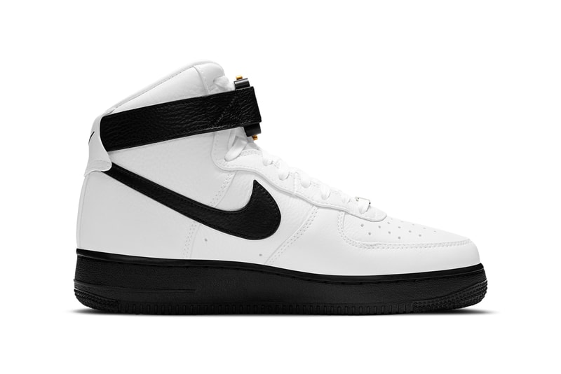 アリクス x ナイキ エアフォース1に新色が登場か 1017 ALYX 9SM Nike Air Force 1 High White black cq4018 101 menswear streetwear Matthew m williams designer shoes kicks trainers runners sneakers hi